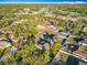Aerial view of houses and a lot in a residential area at 16962 Sw 40Th Cir, Ocala, FL 34473