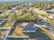 Aerial view showing house location and neighborhood at 16962 Sw 40Th Cir, Ocala, FL 34473