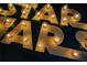 Star Wars themed bedroom decor with light-up sign at 3231 Cupid Pl Pl, Kissimmee, FL 34747