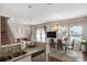 Kitchen with granite countertops and stainless steel appliances at 3231 Cupid Pl Pl, Kissimmee, FL 34747