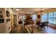 Bright hallway offering a view of the dining and living areas at 469 Blue Heron Cir # 469, River Ranch, FL 33867