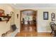 Kitchen features wood cabinets, granite countertops, and stainless steel appliances at 1614 King James Ct, Lakeland, FL 33813