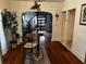Small dining area with a round table and two chairs at 415 Avenue K Ne, Winter Haven, FL 33881