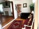 Cozy living room with hardwood floors and a fireplace at 415 Avenue K Ne, Winter Haven, FL 33881