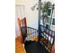 Unique spiral staircase connects the floors of this home at 415 Avenue K Ne, Winter Haven, FL 33881