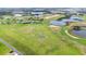 Picturesque golf course with water features and clubhouse at 601 Drop Shot Dr, Davenport, FL 33896