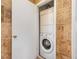 Convenient laundry closet with stackable washer/dryer at 980 Canal View Blvd # G1, Port Orange, FL 32129