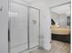 Clean bathroom with a large shower and modern fixtures at 2541 Shanti Dr, Kissimmee, FL 34746