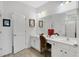 Bathroom boasts double vanity, modern fixtures, and an updated look at 2541 Shanti Dr, Kissimmee, FL 34746