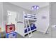 Space-themed bunk beds and colorful blocks at 2541 Shanti Dr, Kissimmee, FL 34746