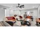 Auto-themed game room with vintage car-part furniture at 2541 Shanti Dr, Kissimmee, FL 34746