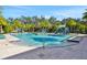 Resort-style community pool with a fun water feature at 2541 Shanti Dr, Kissimmee, FL 34746