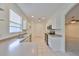 Clean and functional kitchen with white cabinets and neutral countertops at 3379 Fiddle Leaf Way, Lakeland, FL 33811