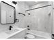 Bathroom with marble shower and modern fixtures at 6085 Lightsey Rd, Fort Meade, FL 33841