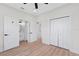 Bedroom with double door closet and access to bathroom at 6085 Lightsey Rd, Fort Meade, FL 33841