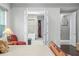 Main bedroom with a view into a walk-in closet and bathroom at 7833 Freestyle Ln, Winter Garden, FL 34787