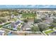 Wide aerial view of house and neighborhood at 1011 Susan Dr, Lake Wales, FL 33853