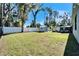 Spacious backyard with storage shed, gazebo, and fenced perimeter at 4714 Dail Rd, Lakeland, FL 33813