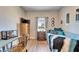 Bedroom with daybed and home office area at 4714 Dail Rd, Lakeland, FL 33813