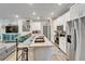 Spacious kitchen boasts granite countertops, stainless steel appliances and a large island at 4714 Dail Rd, Lakeland, FL 33813