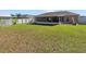 Large backyard with screened porch and shed at 3189 Winchester Estates Loop, Lakeland, FL 33810