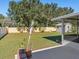 Large backyard with shed and grassy area at 3189 Winchester Estates Loop, Lakeland, FL 33810