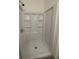Clean shower stall with built-in shelves at 1227 Waterview W Blvd, Lakeland, FL 33801