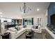 Open concept living room, kitchen, and dining area at 6224 Sw 95Th Pl, Ocala, FL 34476