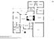 Detailed floor plan showcasing the layout of this home's 4 bedrooms, 2 bathrooms, kitchen and living spaces at 4026 Navigator Way, Kissimmee, FL 34746