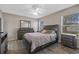 Spacious bedroom with a large bed and ample storage at 8190 Westmont Ave, Lakeland, FL 33810