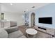 Spacious loft area with TV and comfortable seating at 213 Aidans Ldg, Haines City, FL 33844
