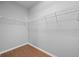 Large walk-in closet with wire shelving at 10555 Leader Ln, Orlando, FL 32825