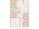 3-bedroom, 2-bathroom floor plan with a 2-car garage at 2130 Sequoia Way, Davenport, FL 33896