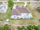 Aerial view of a house with pool and large backyard at 2715 Sw 177Th Place Rd, Ocala, FL 34473