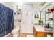 Clean bathroom with a shower/tub combo, toilet, and vanity at 2715 Sw 177Th Place Rd, Ocala, FL 34473