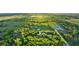 Aerial view showing home surrounded by lush green landscape at 1528 Walker Rd, Lakeland, FL 33810