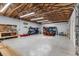 Spacious garage with ample storage and room for workshop at 1528 Walker Rd, Lakeland, FL 33810