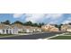 New homes community, featuring various house styles and landscaping at 274 Puma Loop, Groveland, FL 34736