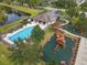 Community pool, playground, and picnic area at 1295 Evergreen Park Cir, Lakeland, FL 33813