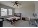 Spacious bedroom with large windows and ceiling fan at 2888 Bella Vista Dr, Davenport, FL 33897