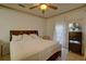 Spacious bedroom with a king-size bed and private access to patio at 2888 Bella Vista Dr, Davenport, FL 33897