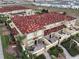 Townhouse with red tile roof and private patio at 2888 Bella Vista Dr, Davenport, FL 33897