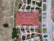 Townhouse with red tile roof and private patio at 2888 Bella Vista Dr, Davenport, FL 33897