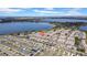 Aerial view shows property location near lake at 260 Winter Ridge Blvd # 38, Winter Haven, FL 33881