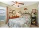 Cozy bedroom with a comfortable bed and ample storage at 3782 Hampton Hills Dr, Lakeland, FL 33810