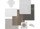 Sample of interior finishes including flooring, cabinetry, and tile options at 1701 Ferris Ave, Orlando, FL 32803