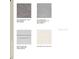 Sample of carpet, tile, cabinets, and quartz selections for the home at 1944 Rosewood Cir, Lakeland, FL 33810