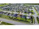 Aerial view of house and surrounding neighborhood at 2871 Parkfield Rd, St Cloud, FL 34772