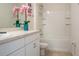 Clean bathroom with white vanity, bathtub, and toilet at 2871 Parkfield Rd, St Cloud, FL 34772