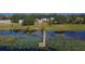 Scenic view of home's private wooden dock on the lake at 958 Lake Deeson Pt, Lakeland, FL 33805